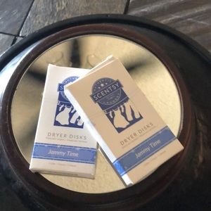 Brand new!!  2 boxes of JAMMY TIME dryer disks.